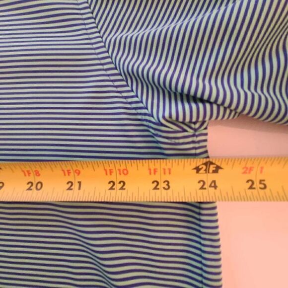 Donald Ross Mens Striped Golf Shirt Size XL - Picture 6 of 8